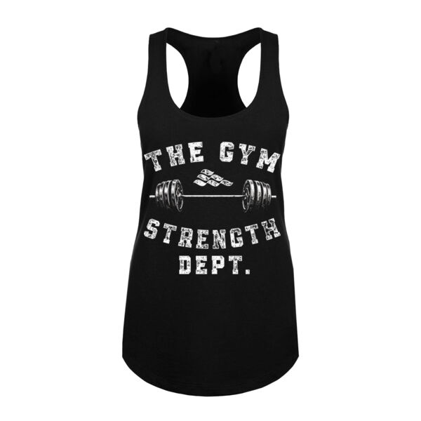 STRENGTH DEPT - WOMEN'S FITTED TANK TOP - $YDE7Q4$ Thumbnail