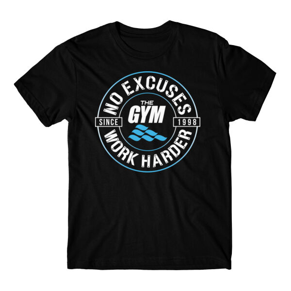 NO EXCUSES. WORK HARDER - T-SHIRT - $Q8RNV6$ Thumbnail