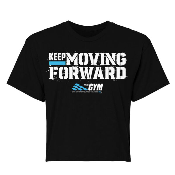 KEEP MOVING FORWARD - WOMEN'S CROP T-SHIRT - $B3RA1T$ Thumbnail