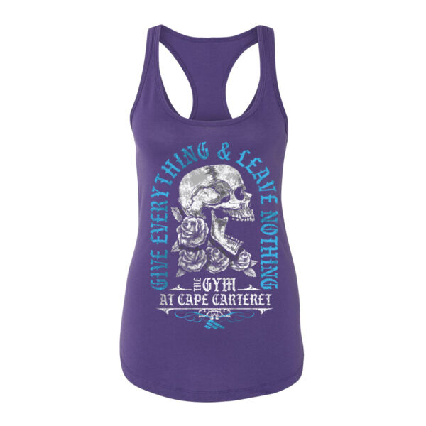 LEAVE NOTHING - WOMEN'S FITTED TANK TOP - $RSP3YU$ Thumbnail