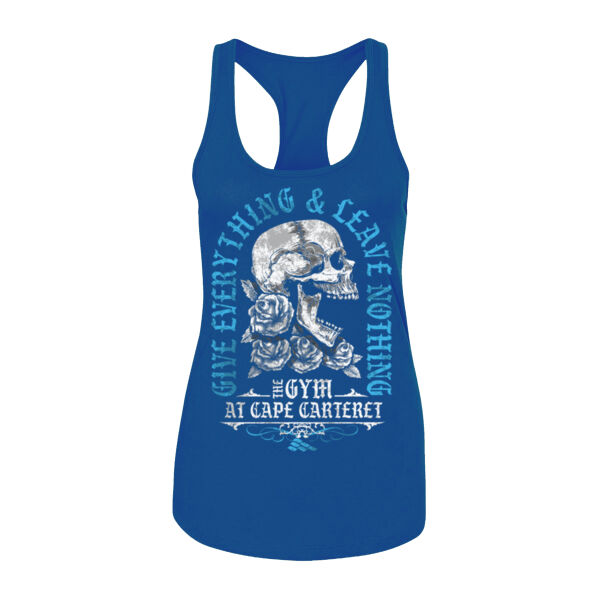 LEAVE NOTHING - WOMEN'S FITTED TANK TOP - $RSP3YU$ Thumbnail