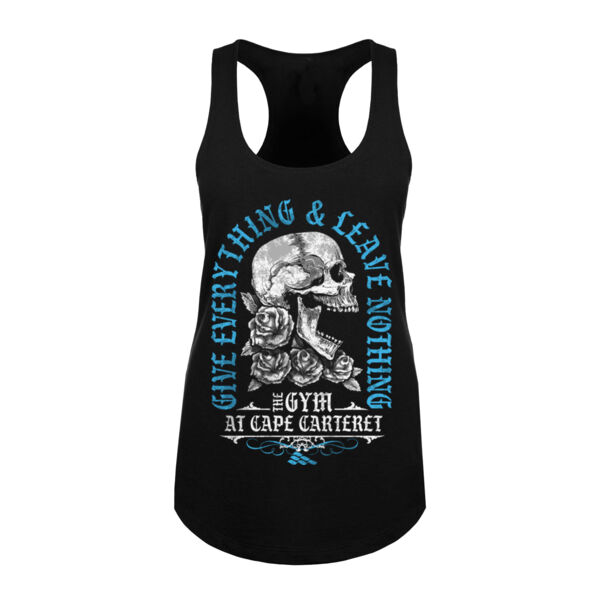 LEAVE NOTHING - WOMEN'S FITTED TANK TOP - $RSP3YU$ Thumbnail
