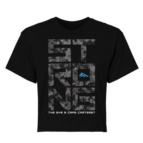 STRONG - WOMEN'S CROP T-SHIRT - $KRQ49T$ Thumbnail